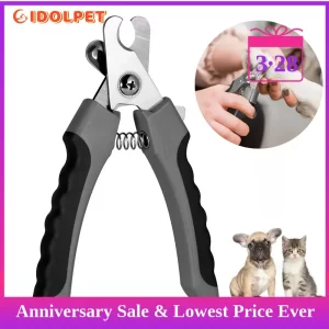 Dog Nail Clipper Professional Pet Nail Clipper with Safety Guard Pet Nail Clippers for Medium Large Dogs Cats Pet Grooming Tools