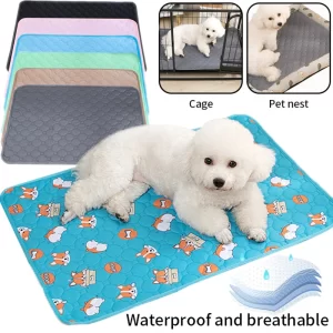Dog Pee Pad Blanket Reusable Absorbent Diaper Washable Puppy Training Pad Pet Bed Urine Mat for Pet Car Seat Cover Accessories