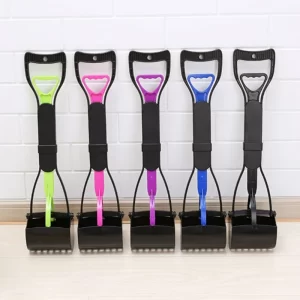 Durable Dog Poop Grabber Easy Cleaning Outdoor Pet Pooper Scooper Walking Gear new