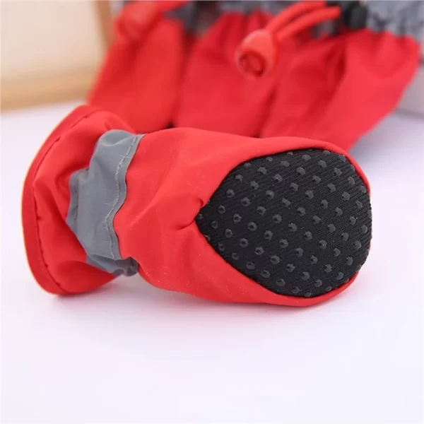 Pet Dog Shoes Waterproof Antiskid Puppy Shoes Chihuahua Walking Boots Winter Warm Corduroy Puppy Cat Socks Pet Paw Accessories - Image 3