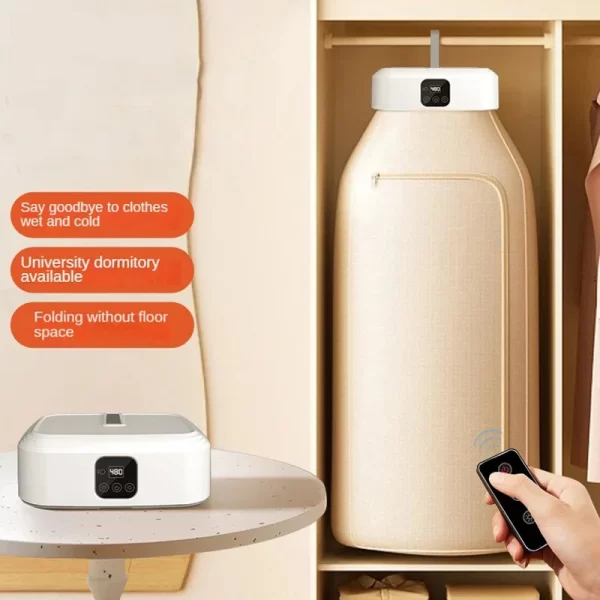 Portable Clothes Dryer Compact and Convenient Drying Solution RV Easy to Use with Dryer Bag for Garments Underwear Baby Clothes