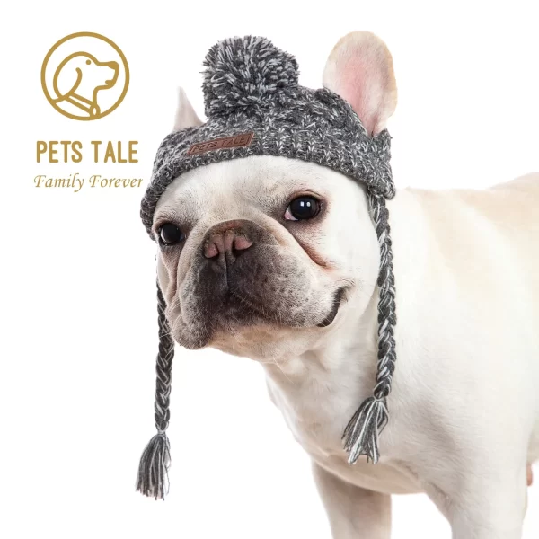 Winter Soft Dog Hats, Warm Pet Dog Knitted Hat, Windproof Knitting Dog Hat - Image 3