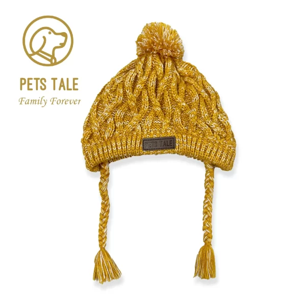 Winter Soft Dog Hats, Warm Pet Dog Knitted Hat, Windproof Knitting Dog Hat - Image 6