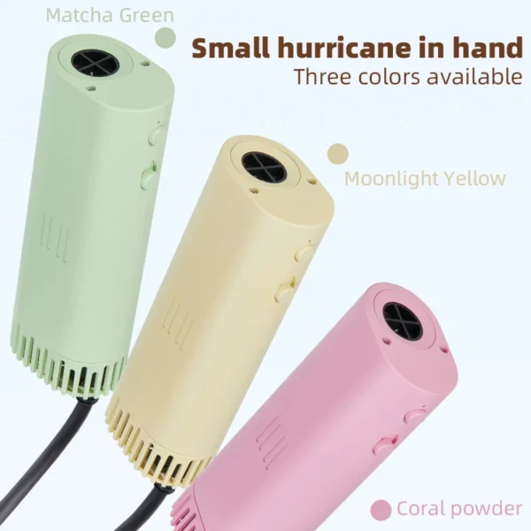High-Power Pet Hair Dryer, Silent, Energy-Saving, Neck Hanging, Portable, Hair Pulling Machine for Dogs, Quick Drying, Beauty - Image 4