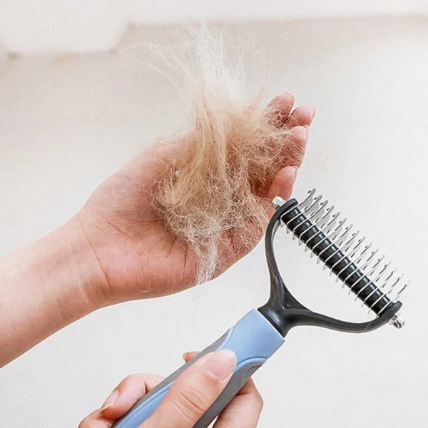 Professional Pet Deshedding Brush Dog Hair Remover Pet Fur Knot Cutter Puppy Cat Comb Brushes Dogs Grooming Shedding Supplies - Image 3