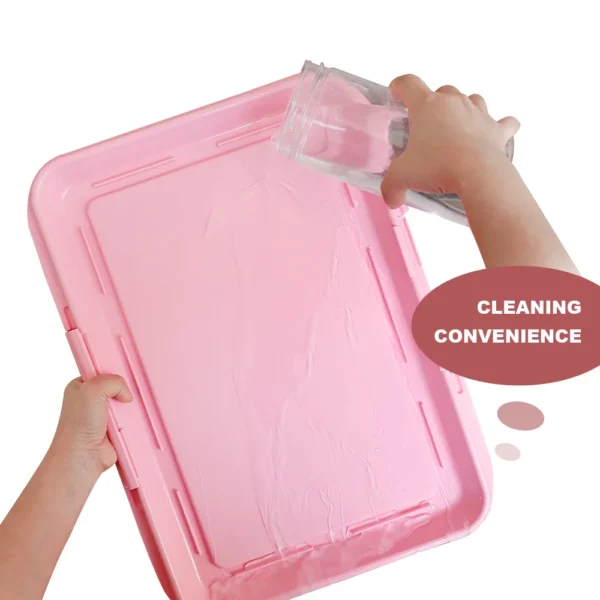 Small Pet Toilet Cat Litter Box, Toilet, Trainer Corner, Bathroom, Puppy Diaper Pad, Cleaning, Indoor Dog Potty, Rabbit Supplies - Image 4