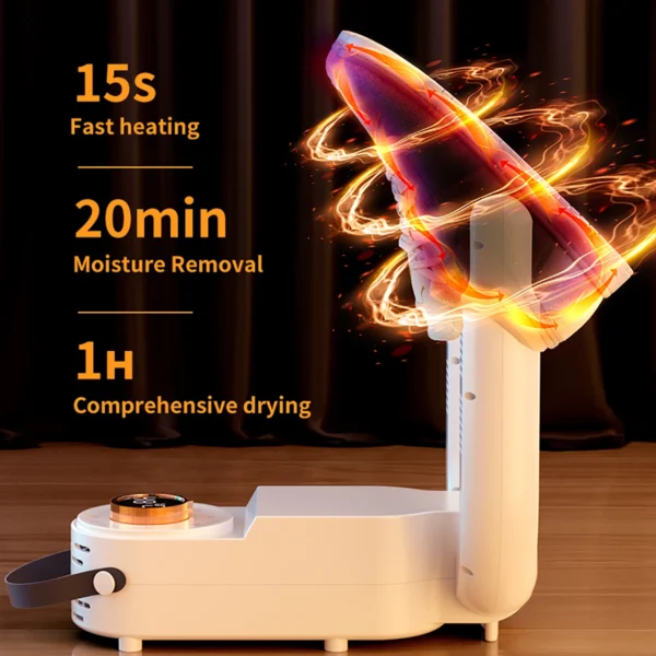 Electric Shoe Dryer Boot Warmer Shoe UV Foot Boot Dryer Eliminate Odor Fast Drying Boot Deodorizer Multifunction Socks Dryer - Image 2